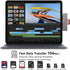 iPad Pro USB C Hub, 7-in-1 Adapter for M4 M2 M1 12.9, 11 inch iPad Air 5 4 with 4K HDMI, USB-C PD, Card Reader