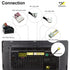 16-Pin Kit(6PCS) 10-Pin/20-Pin 4-Pin/6-Pin Aftermarket Radio Backup Camera RCA Harness Adapter, Car Stereo Wiring