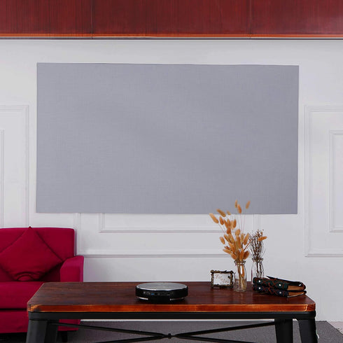 80-inch Portable Projector Screen HD 16:9, Foldable Wall Mounted Video Projection Screen for Home Theater Office