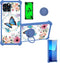 jioeuinly Sky Devices Elite A63 Case, Compatible with Sky Devices Elite A63 Max, [with Tempered Glass Screen