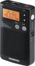 Sangean DT-200X FM-Stereo/AM Digital Tuning Pocket Radio - Black