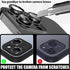 Bling Camera Lens Protector Case for iPhone 11 Pro Max, Cute Fashion Luxury Black Snake Pattern