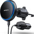 APPS2Car Wireless Car Charger with 15W Fast Charging for Magsafe Car Vent Mount, Compatible with iPhone 15/14/Magsafe