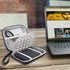 Lacdo Hard Drive Carrying Case for Seagate Portable/One Touch/Ultra Touch/Backup Plus Slim HDD 1TB-5TB, Black