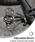 ROCKBROS 4 cm Bike Computer Mount Adjustable Out-Front Bicycle Computer Mount Aluminum Integrated Cycling Computer