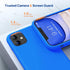 Miracase Designed for iPhone 11, Liquid Silicone Gel Rubber Phone Case with Screen Protector, Mediterranean Blue