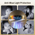 iPhone 14 Pro Auto Alignment Kit - 6.1" Full Coverage Blue Light Screen Protector, Anti-Glare Tempered Glass, Case