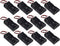 WAYLLSHINE 12Pcs 2 x 1.5V AA Battery Holder Case Box, 2 AA Battery