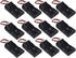 WAYLLSHINE 12Pcs 2 x 1.5V AA Battery Holder Case Box, 2 AA Battery
