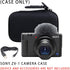 Hard EVA Carrying Case for Sony ZV-1 Digital Camera (Small)