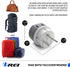 OREI Israel, Palestine Power Plug Adapter with 2 USA Inputs - Travel 3 Pack - Type H (US-14) for Cell Phones, Laptop,