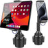 APPS2Car Solid Cup Holder Tablet Mount for Car, Adjustable Height iPad Car Mount