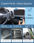 Chevy Equinox Phone Mount for 2024 Chevrolet Equinox Accessories Custom Fit for Chevy Equinox 2018-2024 Equinox Phone Holder Compatible for All Cell Phones