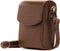 MegaGear Universal Camera Case for Sony Cyber Shot RX100 VI, Dark Brown (MG1497), PU Leather