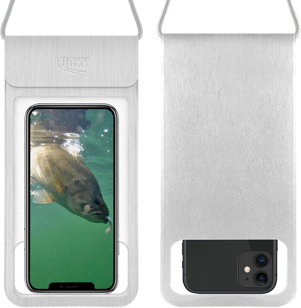 LUCKY Fish Finder Waterproof Case, Portable Water Resistant Mobile Bag for Handheld Devices