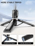 45" Selfie Stick Tripod with 2 Lights, Extendable 5 in 1 Selfie Stick with Wireless Remote for iPhone, Samsung, Android