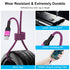 USB to USB C Cable 6FT/3Pack for Samsung Galaxy A17 A16 5G, Fast Charger Cord for iPhone 16e/16 Pro/16 Pro Max