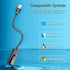 USB Ethernet Adapter, USB 2.0 to 10/100 Ethernet LAN Network Adapter for MacBook, Surface Pro, Compatible with Windows