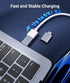 Syntech USB C Male to USB3 Female Adapter, Blue, Pack of 2, Compatible with iPhone 16 Pro Max, iMac 2021, iPad Pro