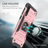 for Samsung Galaxy A50 Case A50S A30S - Military Grade Built-in Kickstand Holder Armor Heavy Duty Shockproof Cover for