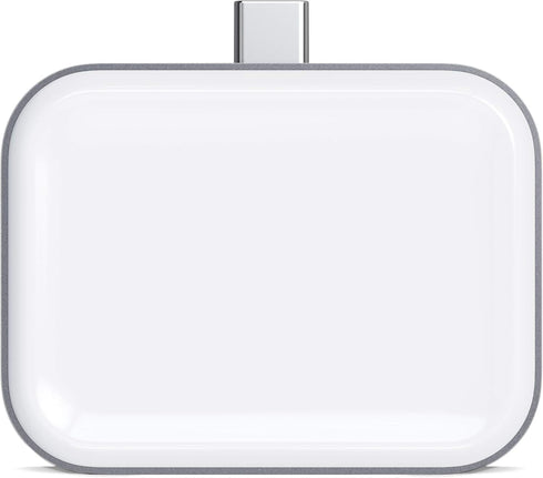 Satechi USB C Wireless Charging Dock - Compatible with Apple AirPods Pro 2/1 & AirPods Gen 3/2/1 with Wireless Charging