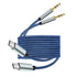 USB C to 3.5mm Audio Aux Jack Cable (4.3ft, 2-Pack) - Compatible with Samsung Galaxy S23, S22, S21, Note 20, Google