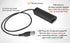 RJ9 Plug to USB Headset Adapter Compatible with Plantronics Jabra Sennheiser Wireless DECT Headsets for Use with Computers PC Laptop Mac Tablet Window Softphones Devices
