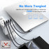 4K 60HZ 1FT, 3Pack, 20Gbps 100W 90 3.2 Gen2x2 iPhone16, LDLrui USB C Monitor Cable, Display, Right Angle Data Transfer