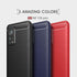 Case Compatible with Xiaomi Mi 10T/10T Pro, Carbon Fiber Texture Design Shock Absorption Case (Black)