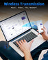 Long Range USB Bluetooth Adapter ZEXMTE for PC, 5.4 USB Dongle with High Gain Antenna, 590FT Wireless Receiver