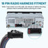 16 AVH4000NEX AVH-4100NEX AVIC-6100NEX NuIth Pin Pioneer Radio Stereo Wiring Harness Power Speaker Plug DVD Power Cord
