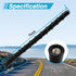 LQYLMY 7" 1500 2006-2025, Upgraded Spiral AntennaShort Radio Antenna Mast Compatible with Chevrolet Silverado Car Wash