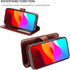 Bocasal 15 6.1 Inch for iPhone Wallet Case Compatible with MagSafe Wireless Charging, RFID Blocking Magnetic Leather