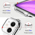 Sunflower Clear Case for iPhone 11 (2019) - Yellow Sunflower Floral Back Cover, Transparent Soft TPU Bumper Shockproof
