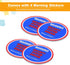 EVA LOGIK 4-Pack 120dB Window Alarm System - Ultra-Loud Alarms with Advanced Vibration Sensors - Window Security Alarms