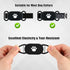 2pcs Dog Collar Holder for Galaxy Smarttag2, Silicone Pet Collar Case Cover, Cute Claw Style Waterproof Protective Case