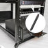 Surge Protector Power Strip 1U Rack Mount PDU, 8 Wide-Spaced Outlet Extender