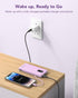 Charmast Portable Charger 10000mAh with Built-in Cables & Wall Plug, External Battery Pack for iPhone, Samsung, iPad