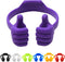 Honsky Thumbs-up Cell Phone Stand - Pack of 7, Universal Flexible Multi-Angle Holder in Assorted Colors