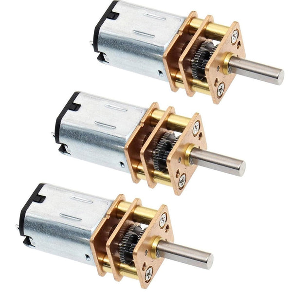 BYDGUMEI DC 6V 100RPM N20 Mini Reduction Gear Reduction Motor,GA12-N20 Mini Metal Gear