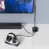 LiNKFOR Digital Optical Audio Splitter - 1x3 SPDIF Toslink Aluminum Alloy with Optical Cable Support