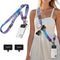 Icycay Phone Lanyard Crossbody, Starry Sky Cell Phone Strap for Around The
