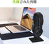 Kanto H2 Premium Universal Headphone Stand | Curved Silicone Padding for On and Over Ear Headphones | Black