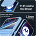 Shop Motorola Razr Plus Case 2023 - Ultra Thin Matte PC, Built-in Screen Protector, Magnetic Hinge Protection (Sky Blue)