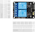 SunFounder 2 Channel DC 5V Relay Module with Optocoupler, Low Level Trigger Expansion Board for Arduino R3 MEGA