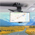 AUKEPO Car Phone Holder Mount, Clip On Dashboard Rearview Mirror, 360 Degree Rotation Cell Phone Stand