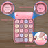 MOFII Wireless Number Pads - Pink Numeric Keypad, 18 Keys USB 2.4G, Portable Numpad for Laptop/PC