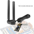 WiFi 6 6E Tri-Band Magnetic Base WiFi Antenna for Wireless Router Hotspot PC Desktop Computer PCI-E Network Card