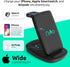 3-in-1 Wireless Charger Foldable, NiYo Universal Charging Station Compatible with iPhone 14/13