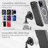 MINIFOCUS 1/4"-20 17/16/15/14/13 Magnetic Phone Tripod Mount Adapter with Screw Hole, Compatible with Magsafe